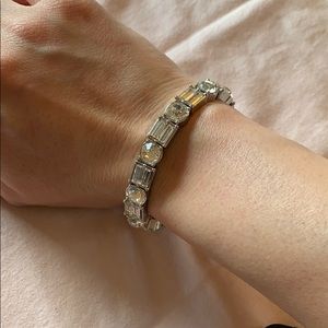 Loft rhinestone bracelet